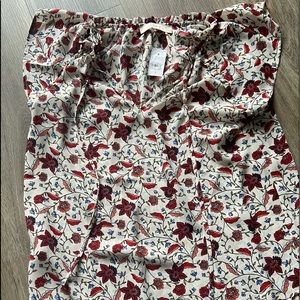 LOFT-floral blouse